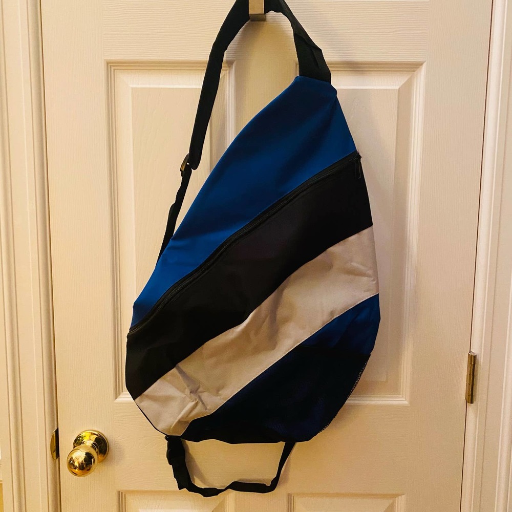 Slingback Large Canvas Adjustable Backpack Bag New - image 1